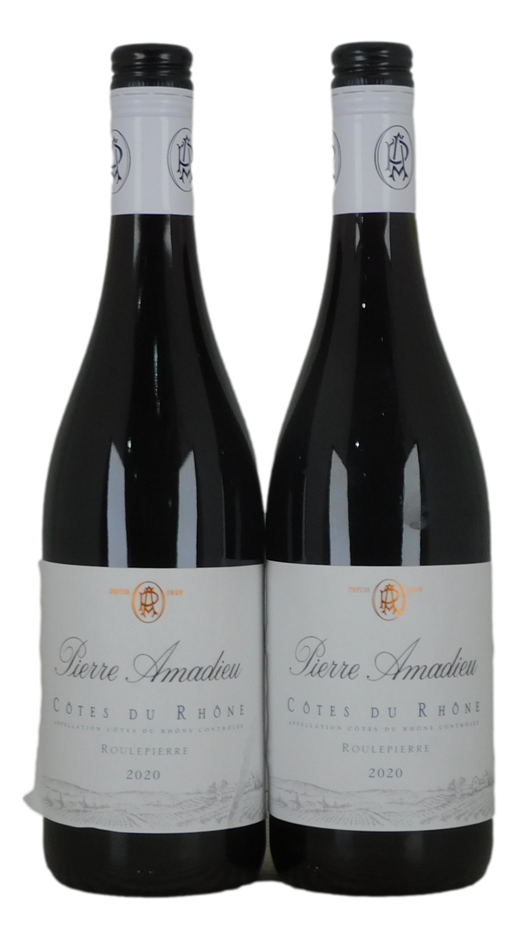 Pierre Amadieu Cotes du Rhone Roulpierre 20/21 (5x 750mL), France.
