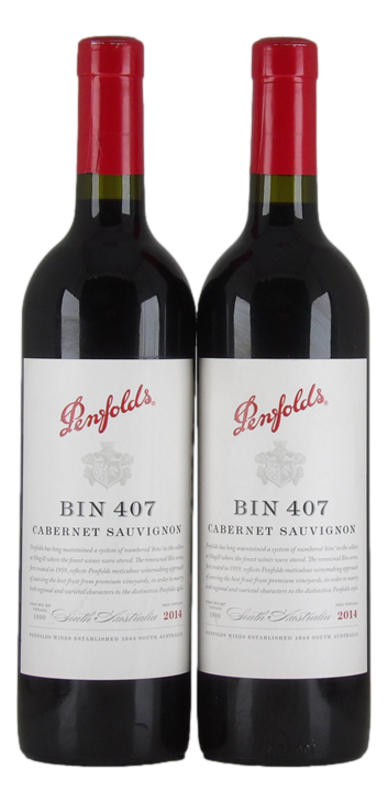 Penfolds Bin 407 2014 (2x 750mL)