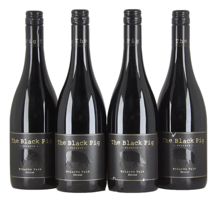 The Black Pig Reserve Shiraz 2022 (4x 750mL) McLaren Vale