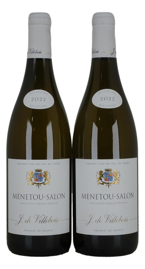 J de Villebois Menetou-Salon 2022 (2x 750mL), France