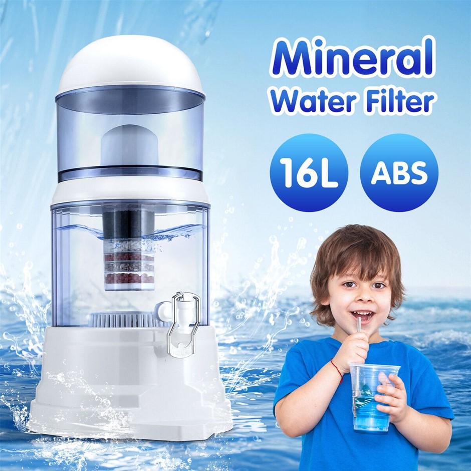 16L 8 Stage Countertop Water Filter Ceramic Carbon Purifier System