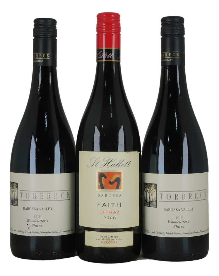 Mixed Shiraz Wine Pack (3x 750mL), Barossa.