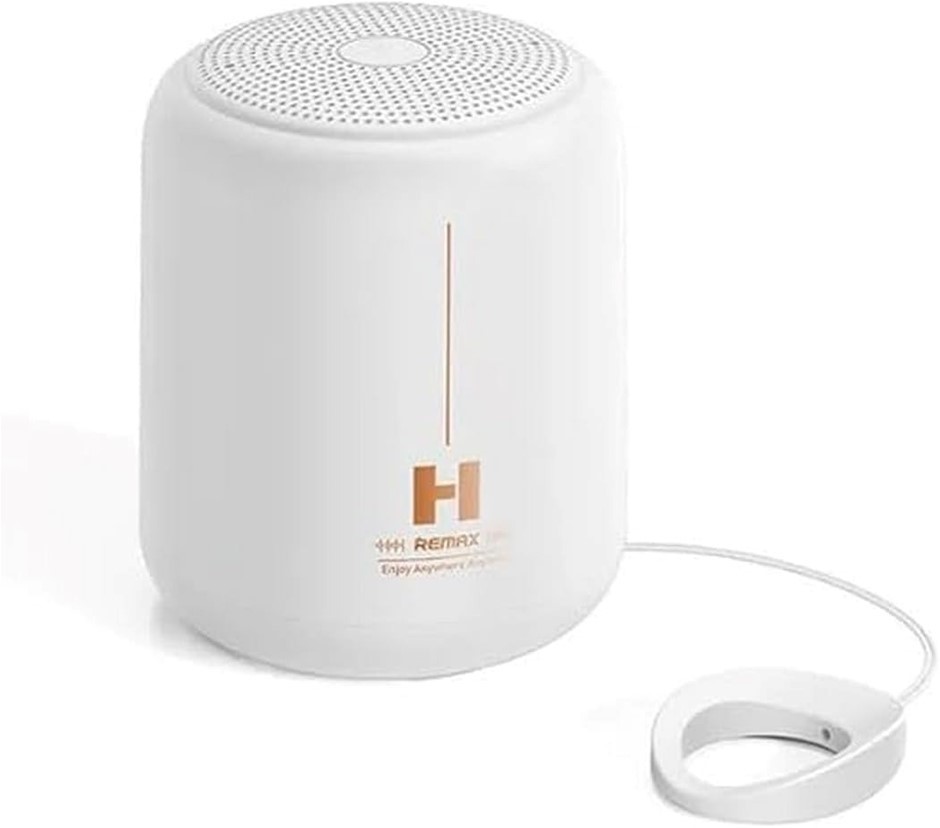 Remax RB-H1 - BTSP-White Sky Mirror Portable Wireless Speaker, White