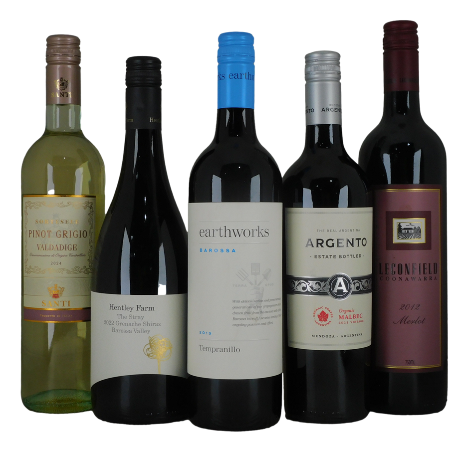 Mixed Red Pack (5x 750mL)