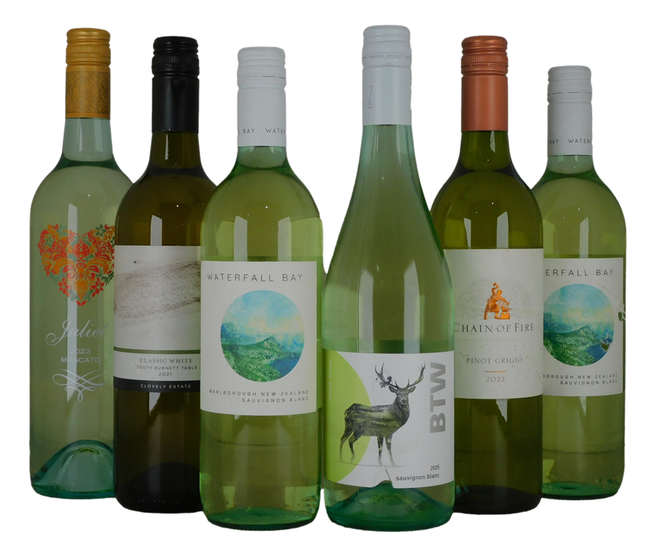 Mixed White Pack (6x 750mL).