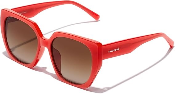 HAWKERS Boujee Sunglasses, Coral Peanut Butter, Adult Unisex Adult, Coral,