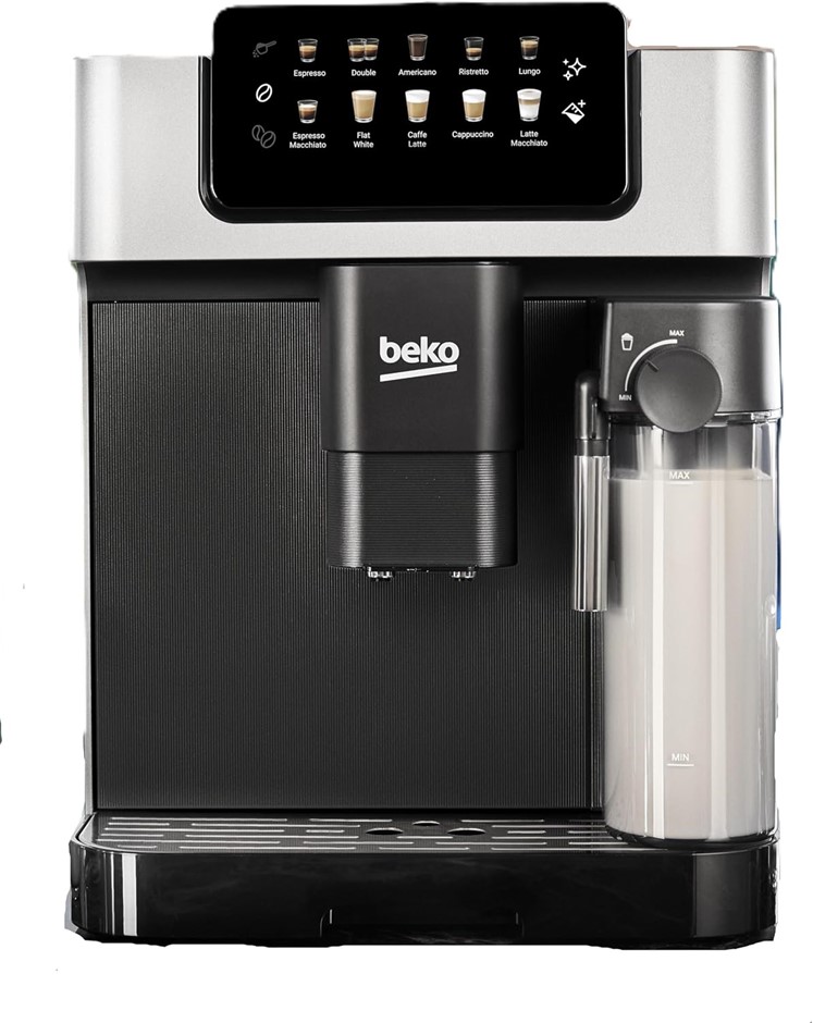 BEKO CaffeExperto Automatic Espresso Machine CEG 7348 X with Milk Frother a