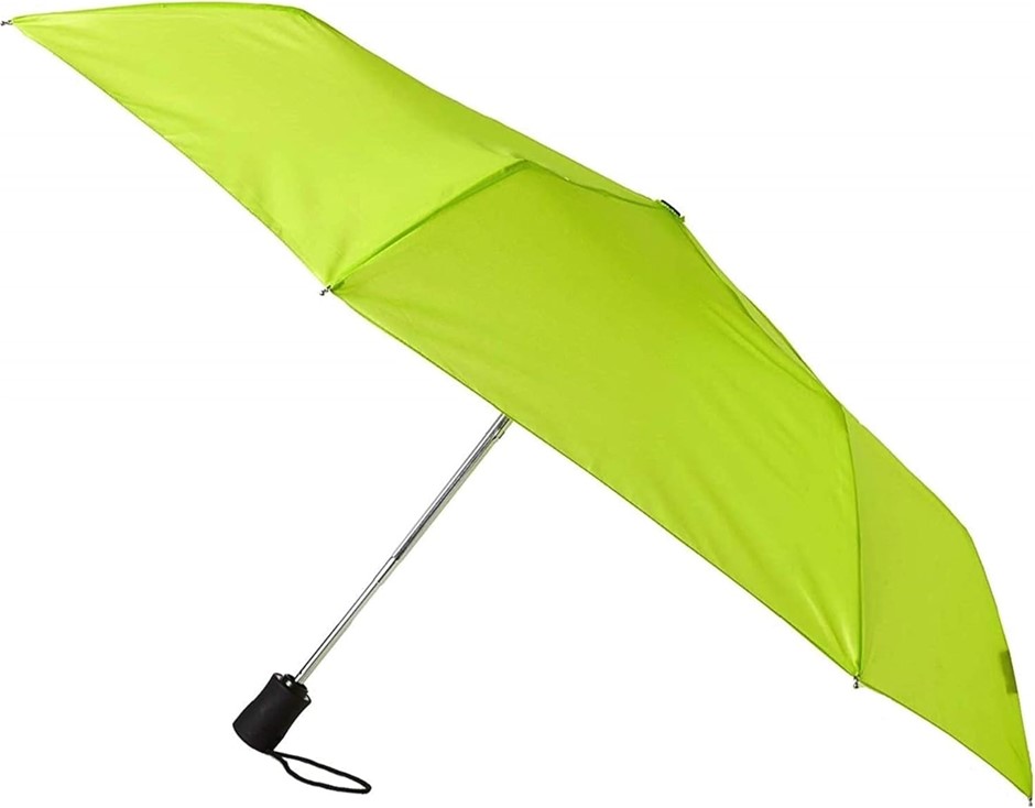 Lewis N. Clark Travel Umbrella: Windproof & Water Repellent Fabric, Automat