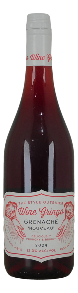 Wine Gringo Grenache Nouveau 2024 (6x 750mL). SEA.