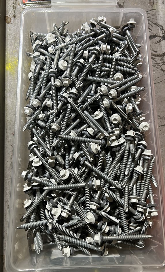 (500 Pack)Otter Zip Fixx Roofing Screws, Colorbond Class 4, Timber & Metal
