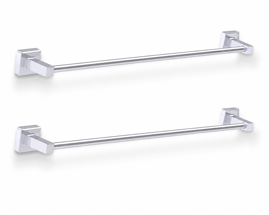 2 Units - Delf 600mm Towel Rail