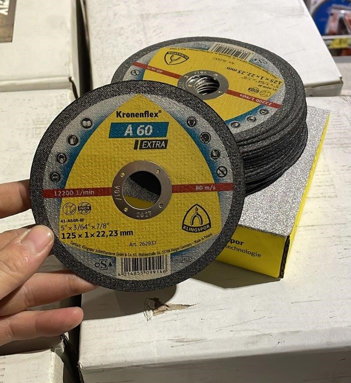 Klingspor Kronenflex A 60 Extra 125mm cutting disc - 25 Pack
