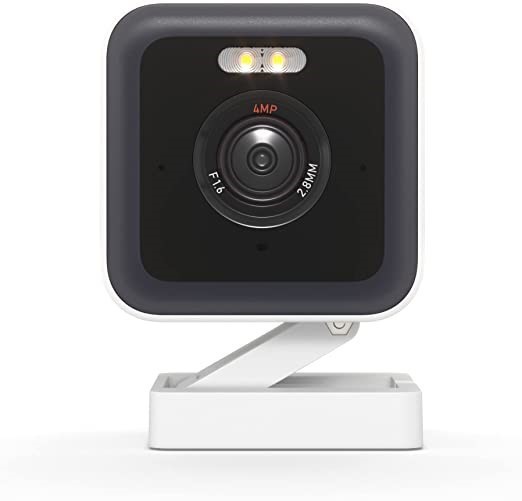 WYZE Cam v3 Pro Wired Indoor/Outdoor 2K Smart Security Camera for Pet Baby