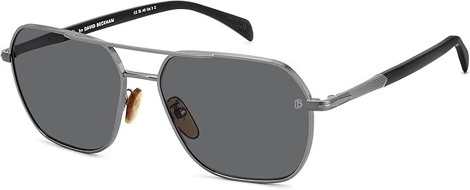 David Beckham Men's DB 1128/G/S Sunglasses, Dark Ruthenium Black, 59 mm