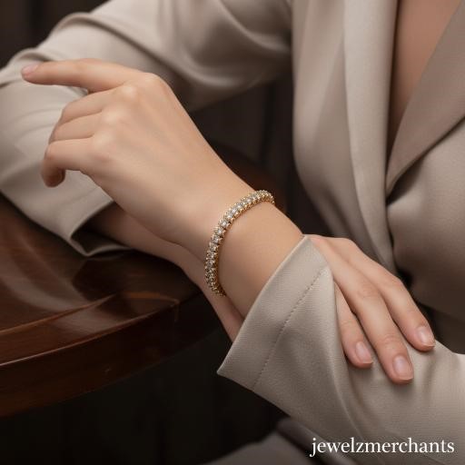 22K/Italy Rose Gold Filled Bracelet -(stamped 22K/Italy) Bonus Gift