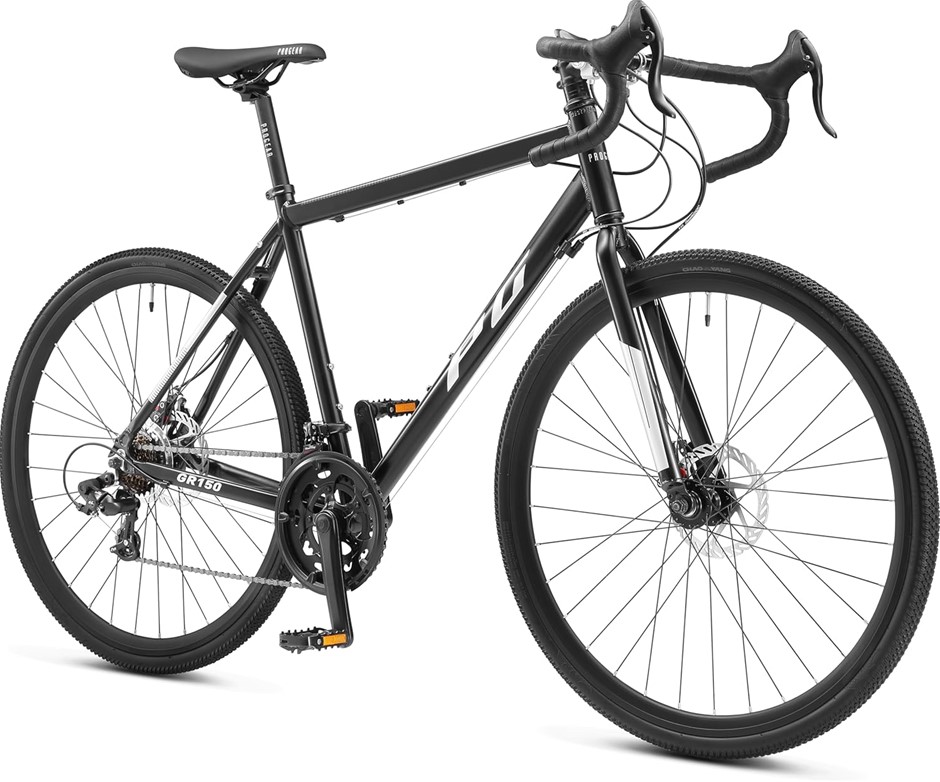PROGEAR GR150 Road Bike 700 * 53cm, Black.