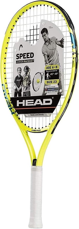 HEAD Speed Junior/Kids Tennis Racquet 23 INCH YELLOW. NB: Slightly damaged