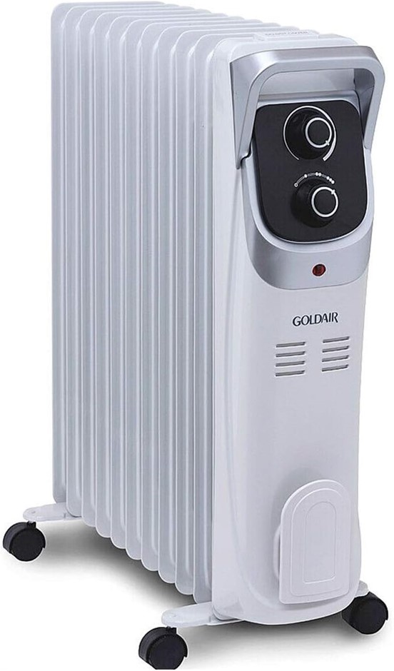 GOLDAIR 7 Fin Oil Column Heater, 1500W