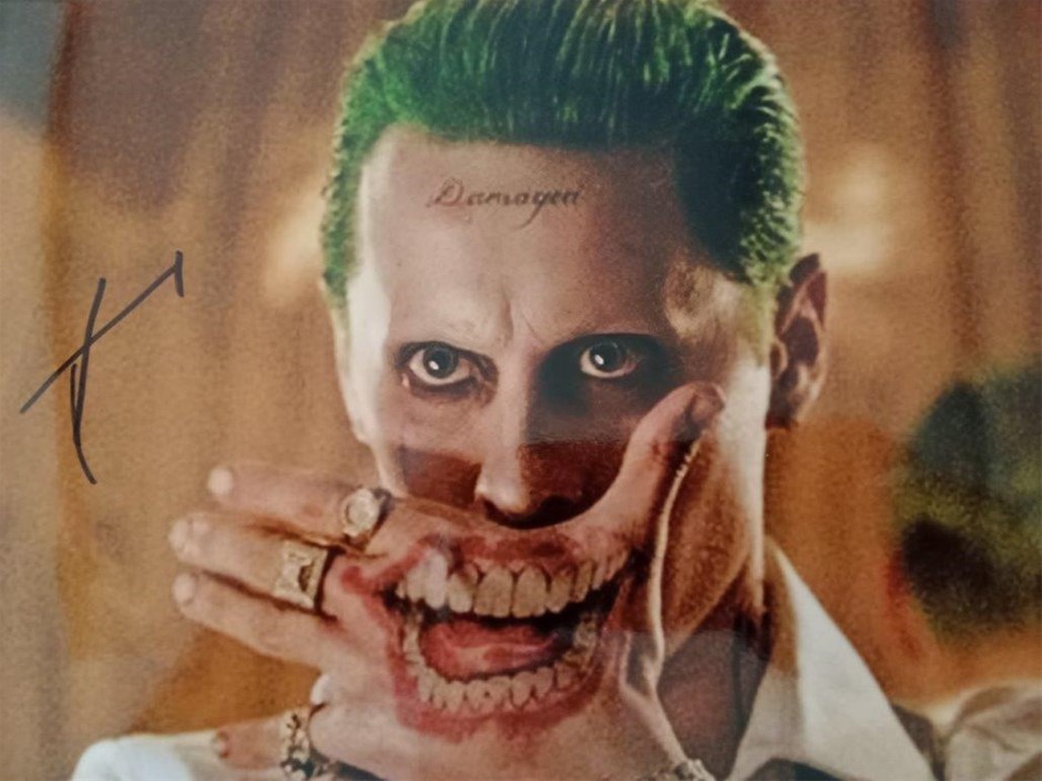 JARED LETO SIGNED 'THE JOKER'
