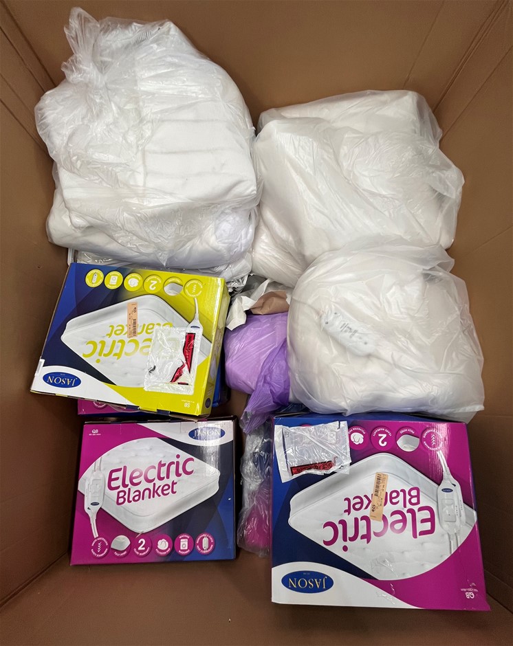 14 x Assorted Heated Blankets.