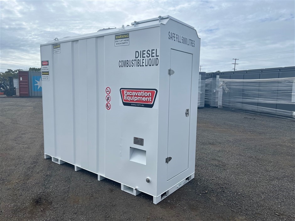 5000L Slimline Self Bunded Fuel Tank(Unused)