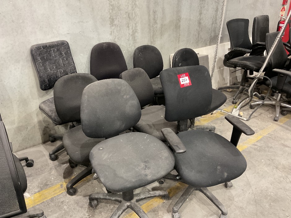 Quantity of Assorted Office Chairs