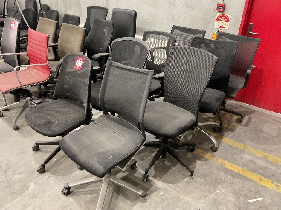 Quantity of Assorted Office Chairs