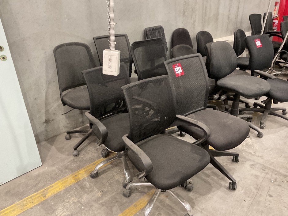 Quantity of Assorted Office Chairs
