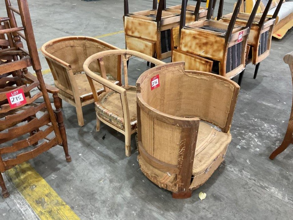 Single Curved Sofa Frame x3