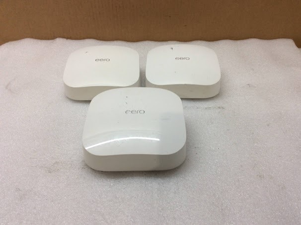 Amazon eero Pro 6 K010001 Mesh Wi-Fi Router (Lot of 3)