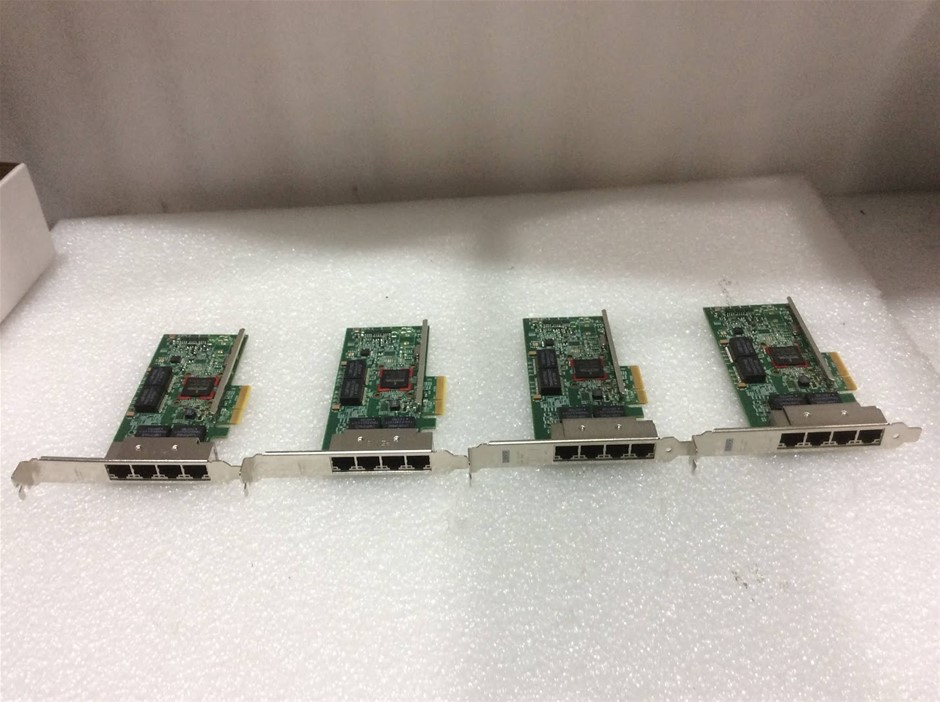 Broadcom PCIe Fibre Channel Host Bus Adapter (Lot of 4)