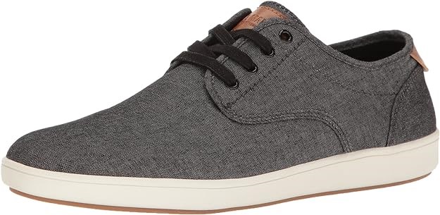 STEVE MADDEN Men's Fenta Sneaker, Size 7.5, Black Fabric, 019075. Buyers N