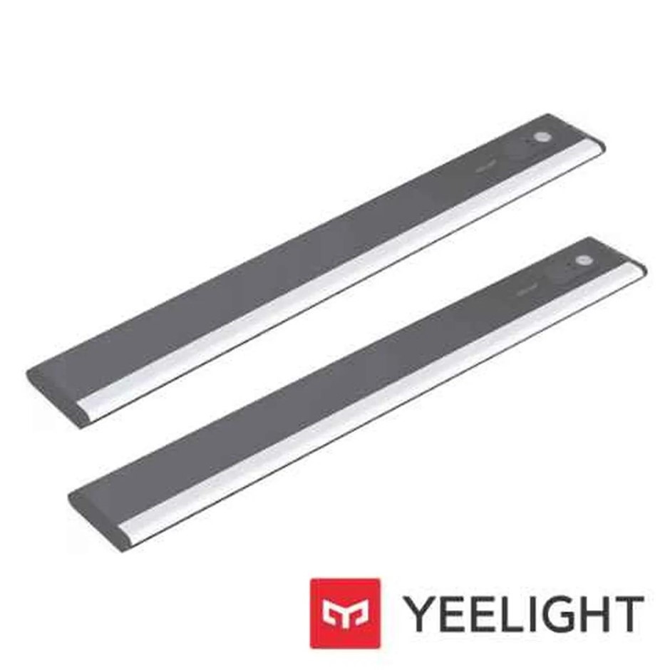 YEELIGHT Ultra Thin Induction Cabinet Light 2 Pack. NB: Damaged packaging