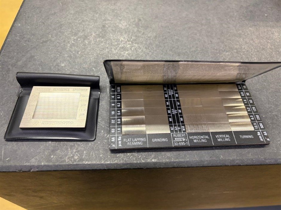 2x Assorted Surface Roughness Pocket Comparison Sets