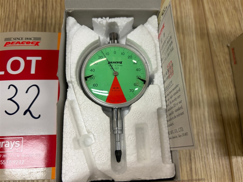 3x Peacock Dial Gauges