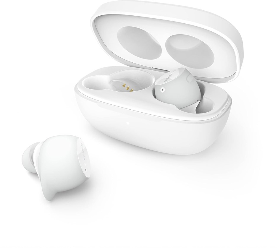 BELKIN SoundForm Immerse, True Wireless Earbuds with Hybrid ANC, Wireless C