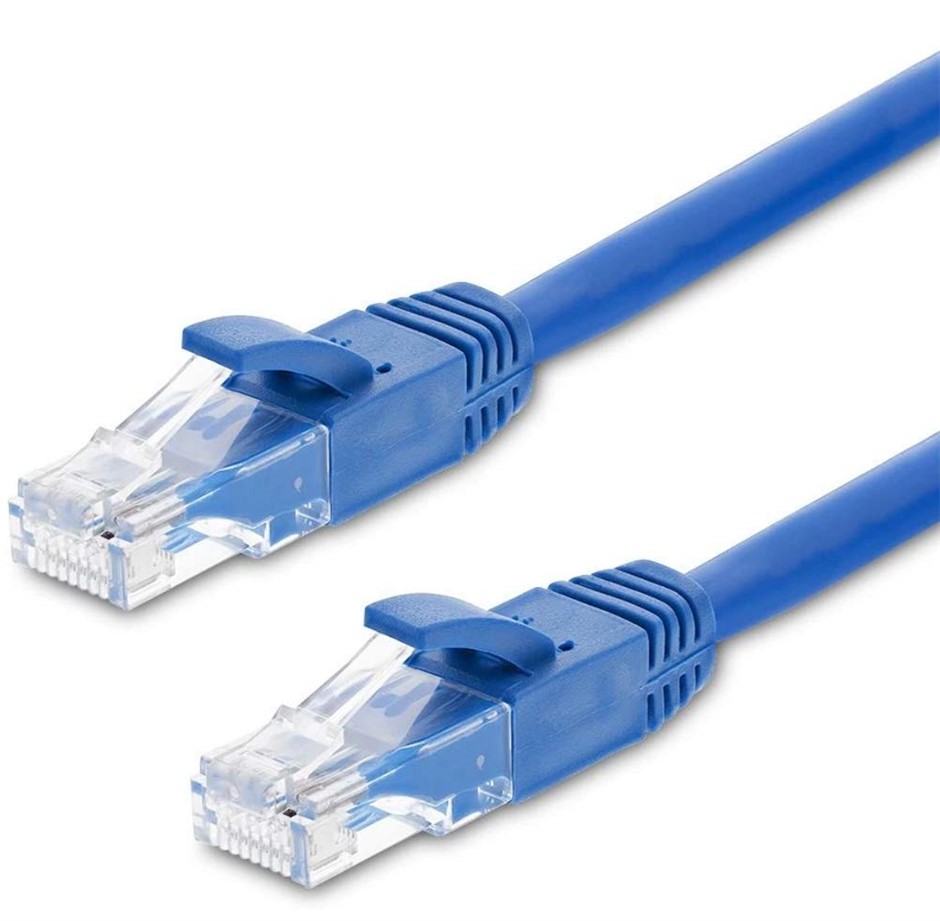 ASTROTEK CAT6 Cable 15m - Blue Color Premium RJ45 Ethernet Network LAN UTP