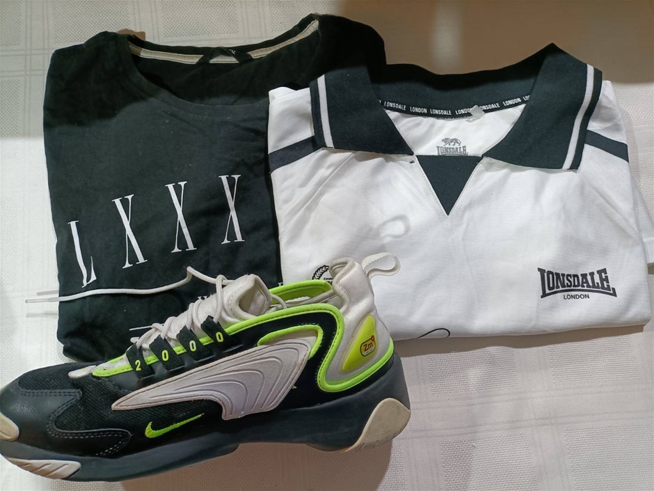 Nike Zm Air 8.5 and Quality Sports Shirts XL.Used