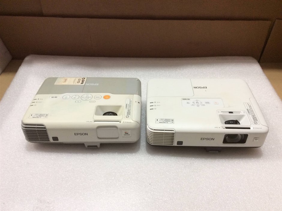 Epson EB-1880 and EB-95 LCD Projectors (Lot of 2)