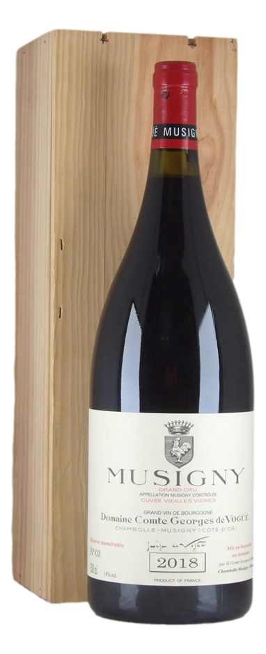 Domaine Comte Georges de Vogue Musigny 2018 (1x 1.5L), France.
