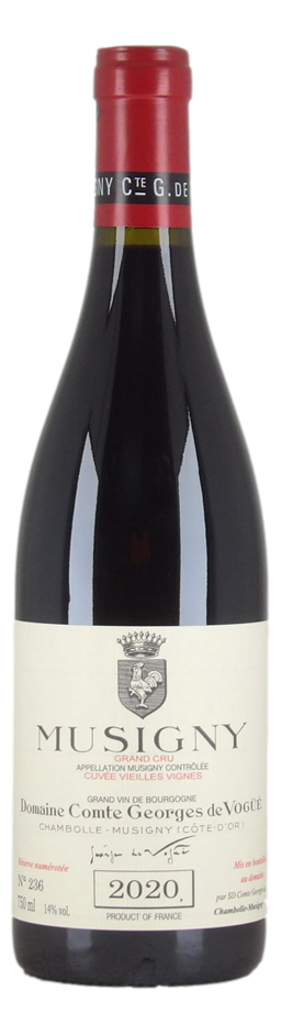 Domaine Comte Georges de Vogue Musigny 2020 (1x 750mL), France.