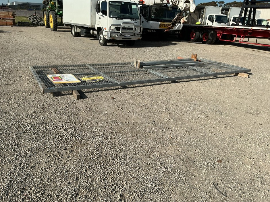 Steel Frame Sliding Gate