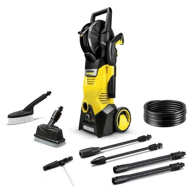 KARCHER K3 HR 1950 PSI Car & Deck Pressure Washer Kit. NB: Has been use & N