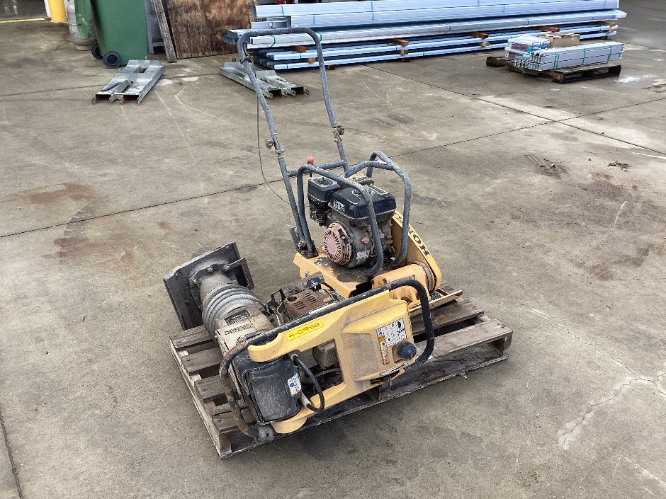 2 x Plate Compactors