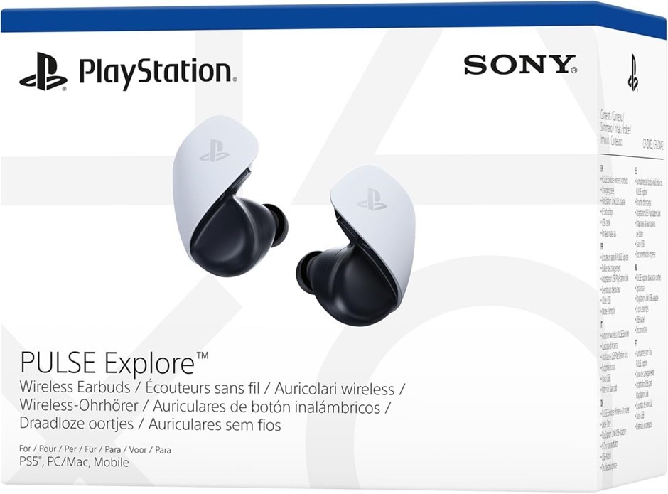 PLAY STATION 5 Pulse Explore Wireless Earbuds. NB: unit only, no box