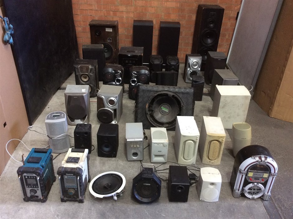 Sony Yamaha Kenwood Fusion Panasonic Speakers & Subwoofers
