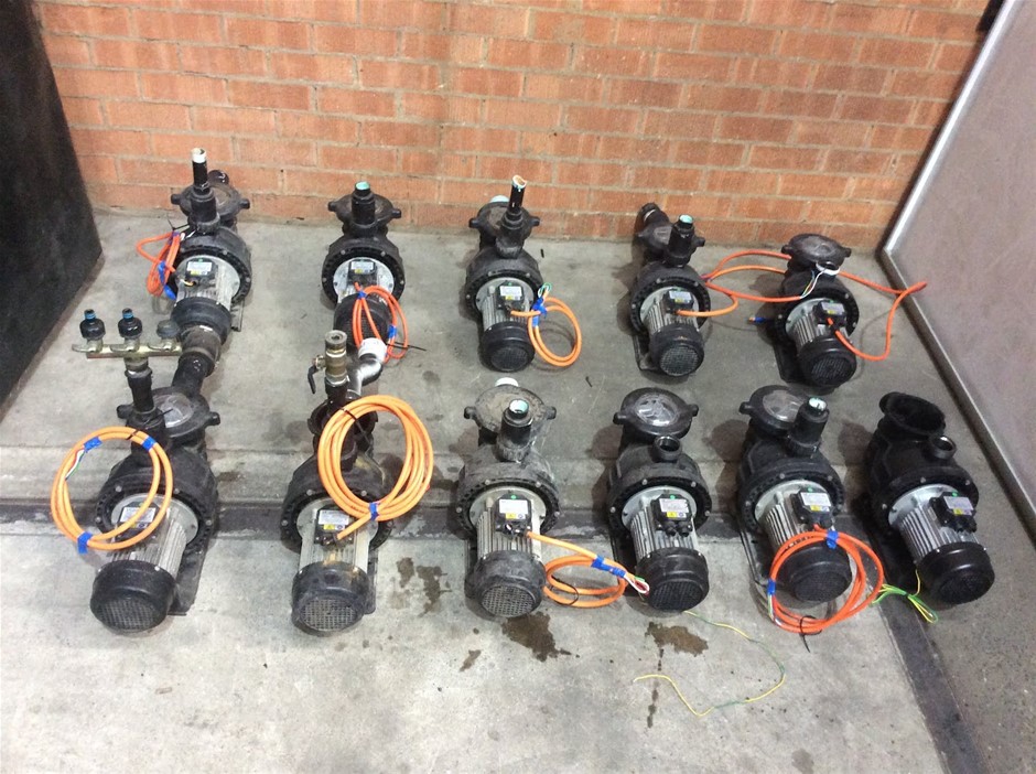 LX SMP100T Swimming Pool Pumps (Lot Of 11)