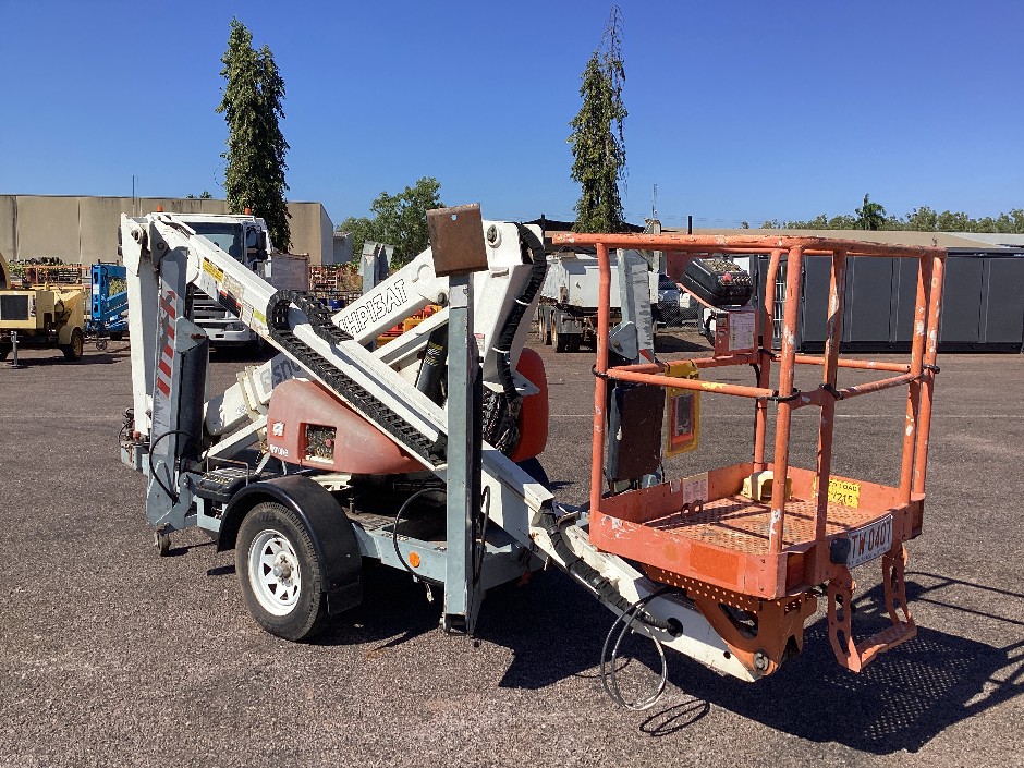 2015 Snorkel Knuckle Boom Trailer MHP13AT V2 Single Axle