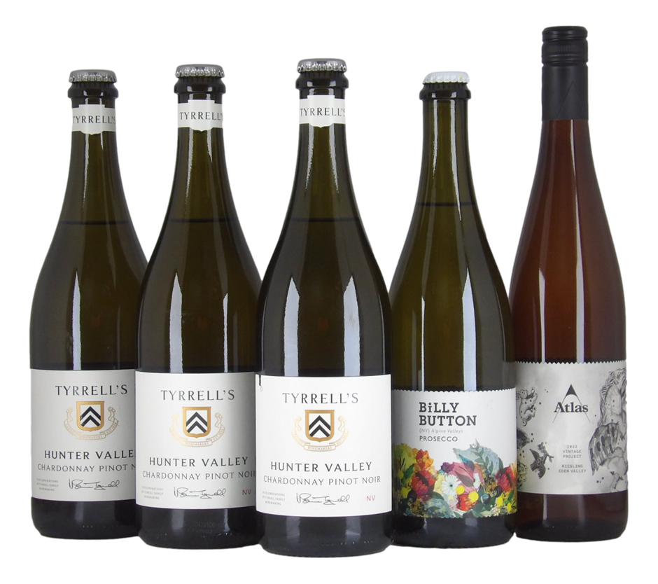 Mixed White Wine Pack (5x 750mL) Multi Region