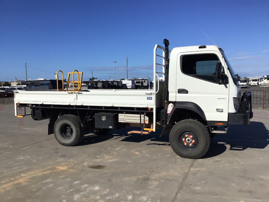 2024 Mitsubishi Canter 4x4 Tray Back Truck.